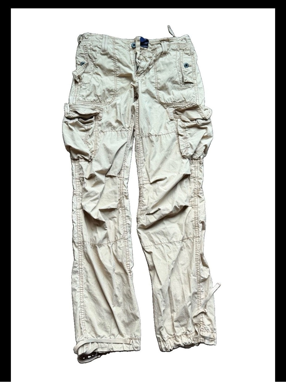 Y2K Ralph Lauren women’s Cargo Pants - Lightweight Utility military grunge sz4